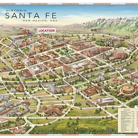 Designer Loft At The Plaza Spacious 520 Sq Ft, King Bed * Santa Fe